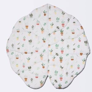 NWT Cloud Island Floor Blanket and Playmat - Blue Leaf